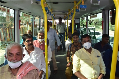 दरभंगा एयरपोर्ट से पटना के लिए ई-बस सेवा शुरू
