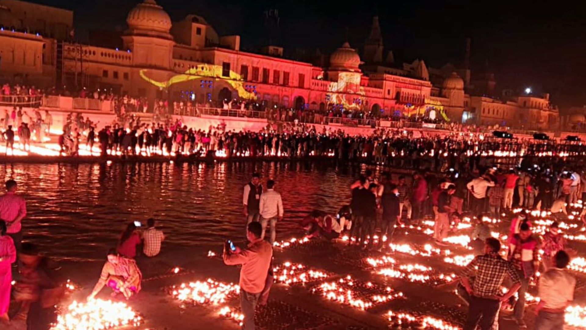 Deepotsav 2023 In Ayodhya 24 Lakh Diyas At 51 Ghats Ayodhya Aims To Set  World Record- Ayodhya Deepotsav 2023 : दुल्‍हन सी सजी अयोध्‍या दीपोत्सव में  51 घाटों पर 24 लाख दीये