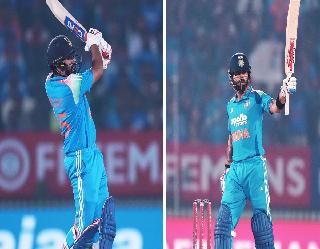 नए शिखर पर रो-कोः रोहित ने सिक्स पर बनाया वर्ल्ड रिकॉर्ड, विराट ने कुमार संगाकारा को छोड़ा पीछे