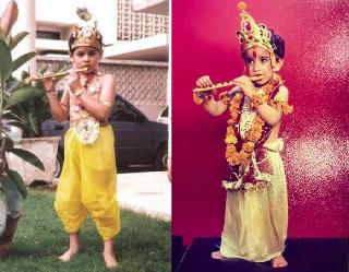 Janmashtami 2020: देखिए बचपन में कृष्ण बने बाॅलीवुड सितारों की तस्वीरें, अमिताभ से लेकर शिल्पा ने किया जन्माष्टमी विश