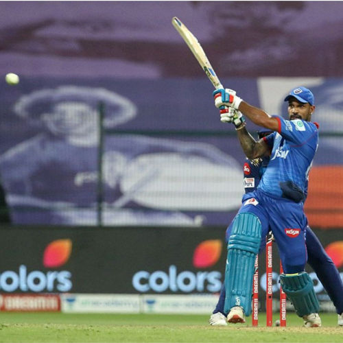 IPL 2020 MI vs DC: हारकर भी रिकाॅर्ड बना गए धवन, लगाया IPL में छक्कों का शतक