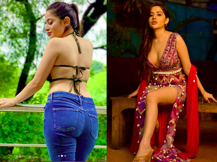 Urfi Javed Pics Bigg Boss OTT Fame Urfi Poses In A Glamorous Sets Internet On Fire With Her Sizzling PICS- Inext Live