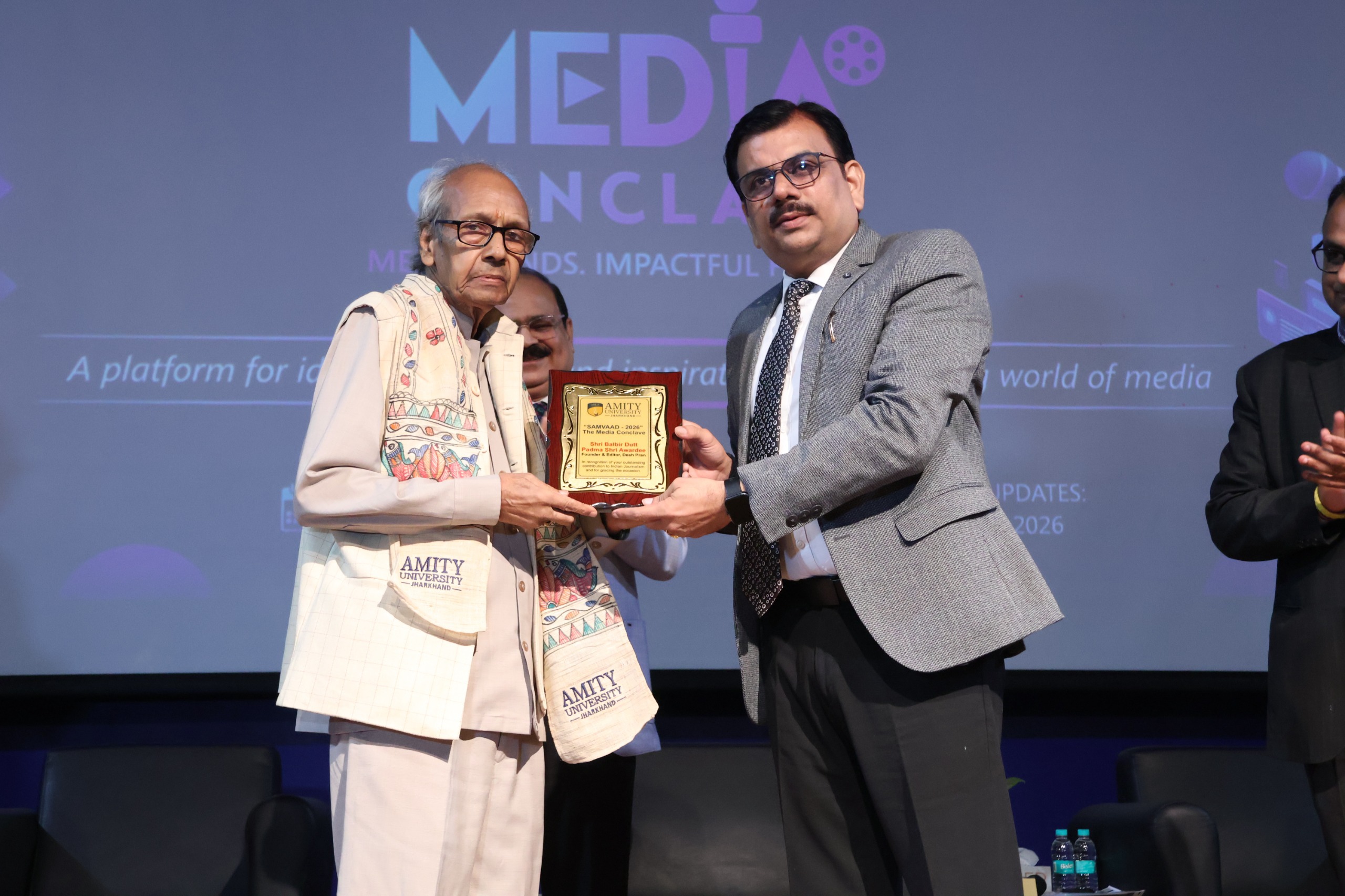 एमिटी मीडिया कॉन्क्लेव में बदले मीडिया के भविष्य पर मंथन