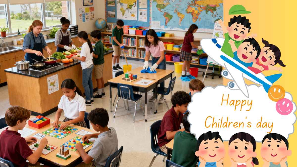 कुकिंग सिखाने से लेकर क्लास के बाद साफ सफाई करने तक दुनियाभर के देशों में ऐसे बनाया जाता है बच्चों को भविष्य का लीडर