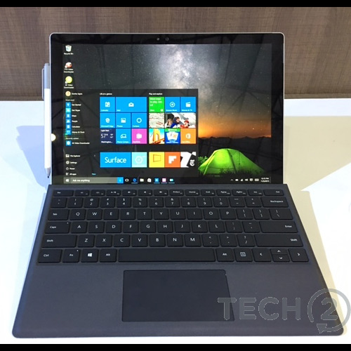 पांच तस्वीरों में देखें, माइक्रोसॉफ्ट का नया Surface Pro 4 टैबलेट