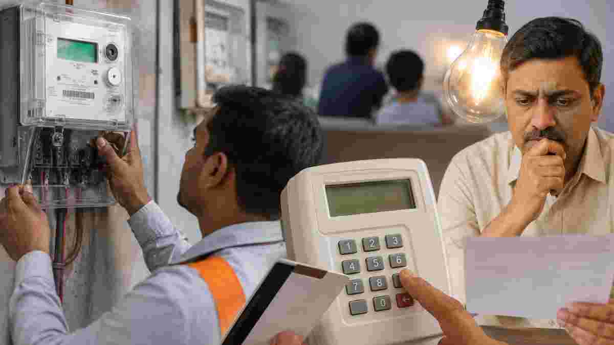 पहले बिजली मीटर प्रीपेड कराया अब बोले आपकी मर्जी