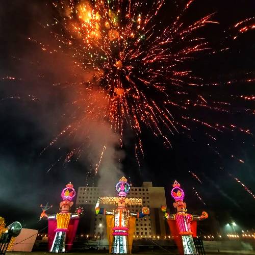 कानपुर में दशहरा, विजयादशमी उत्सव के रंग, विसर्जन से पहले सिंदूरखेला
