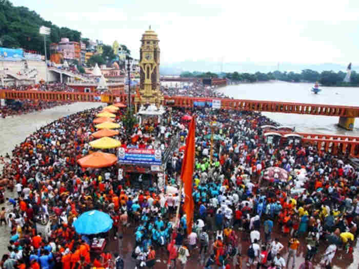 Kanwar Yatra Over 3 Crore Kanwariyas Visited Haridwar So Far- Kanwar Yatra:  3 करोड़ से ज्यादा कांवड़िया पहुंचे हरिद्वार