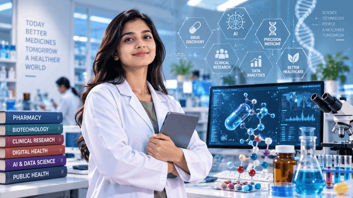 Pharmacy + AI + Technology खुलेंगे करियर के नए और बेहतर ऑप्शन