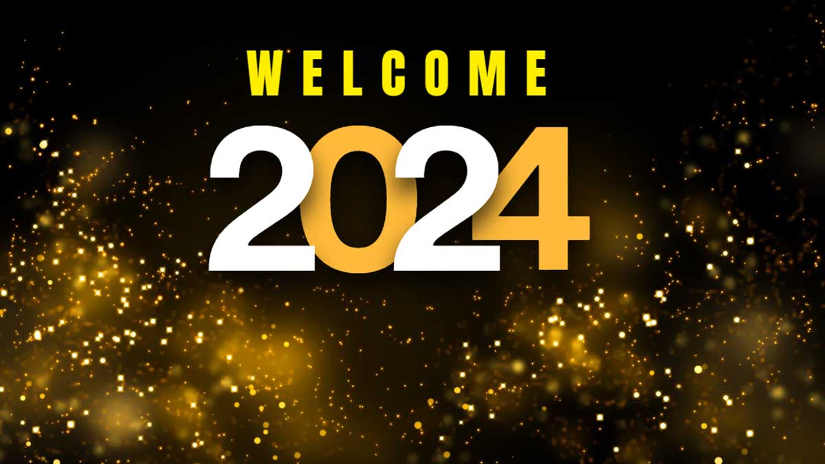 Happy New Year 2024 Wishes, Images, Status, Messages, Quotes, Shayari, SMS, HD Photos, GIF, Wallpaper, Greetings, Card, Facebook Messages, Instagram And Whatsapp Status, Stickers To Share Happy New Year 2024 Wishes In