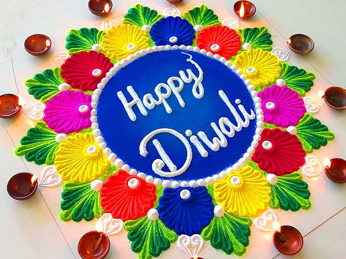 Easy and New Diwali Rangoli Designs 2021 | courtesy: Youtube/Ashok Etutor