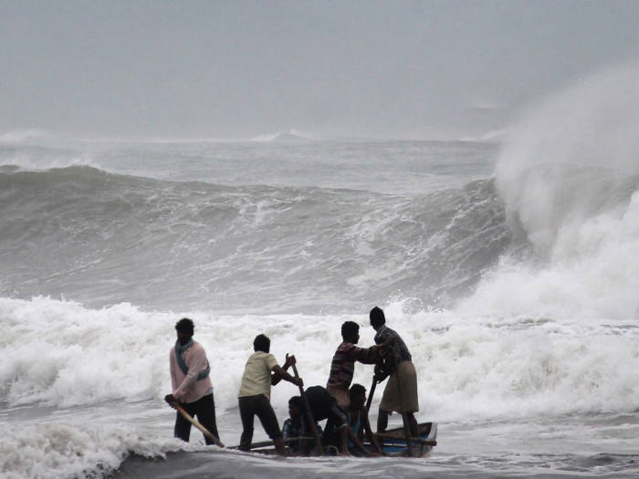 Asani Cyclone Storm Brewing In Bay Of Bengal Likely To Intensify Into ...