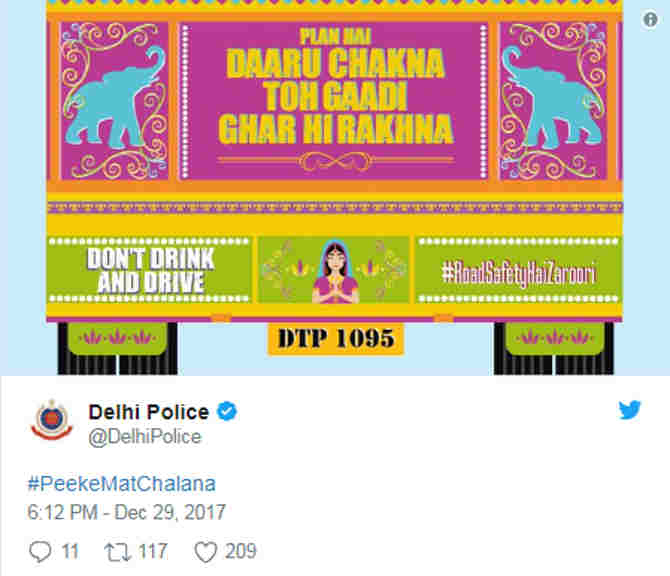 Police showed such creativity on Twitter that whole India was stunned!
