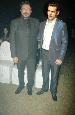 Salman and Sanjay Leela 